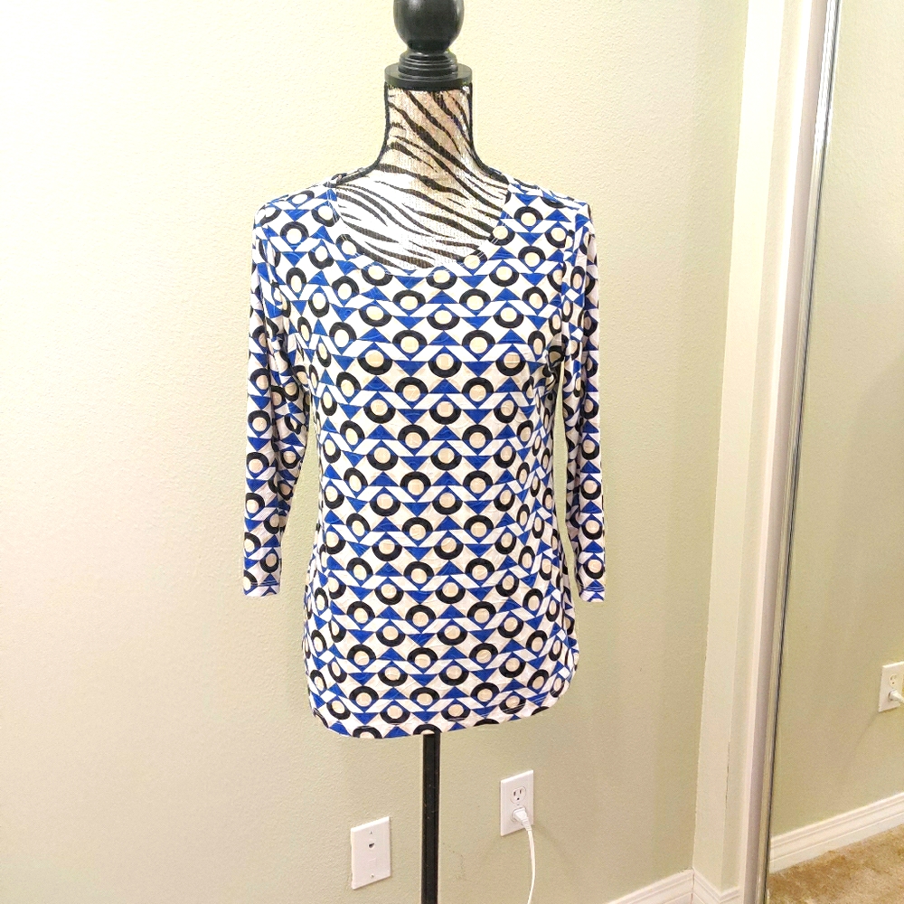M Collection Pattern Top